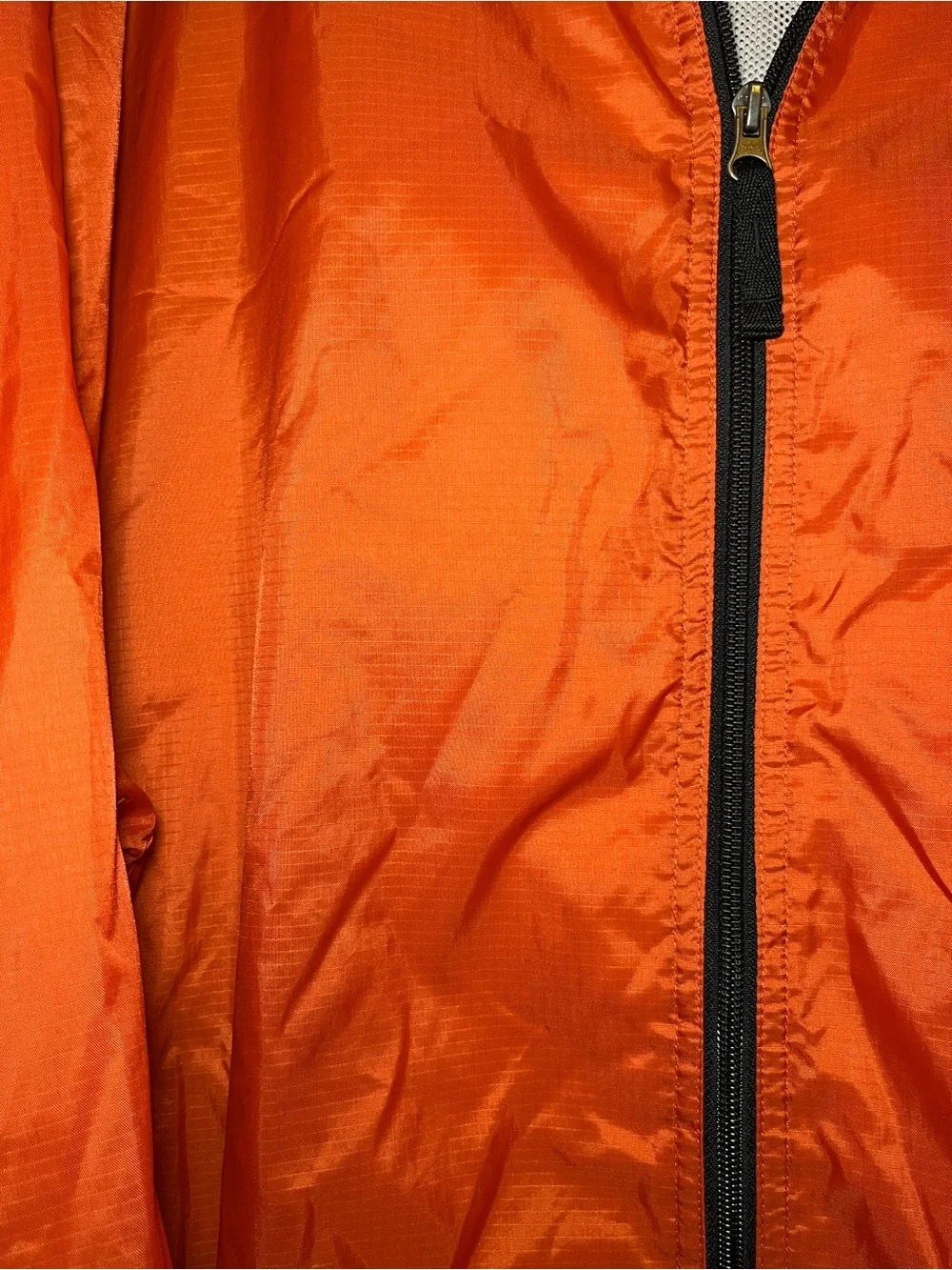 Authentic Y2K Champs Men's Orange Lightweight Windbreaker Jacket/pant set